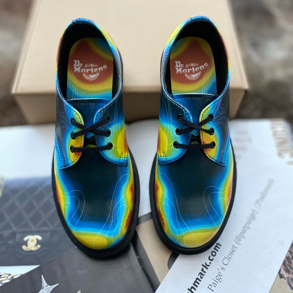 Dr. Martens 1461 Genix Nappa Leather Oxford Shoes - Picture 12 of 16